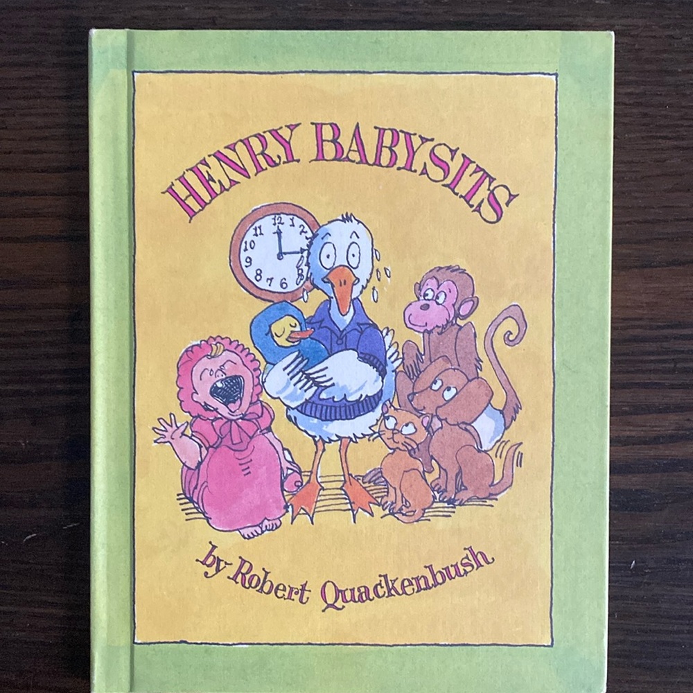 VINTAGE HARDCOVER Henry Babysits by: Robert Quackenbush